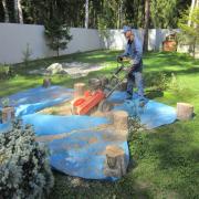 измельчение пней